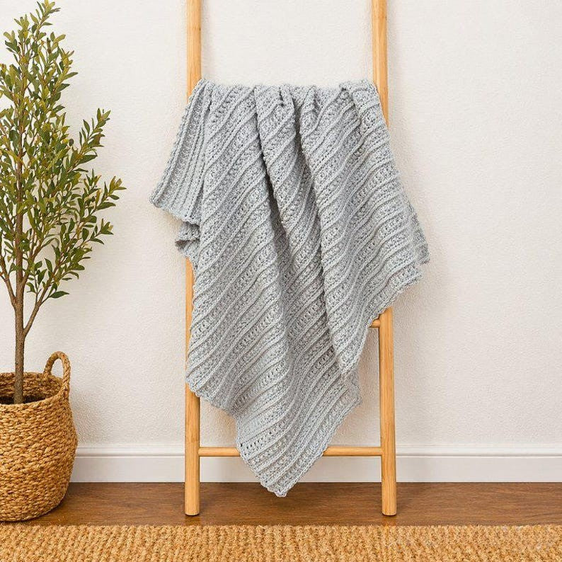 Worsted Sampler Blanket Crochet Pattern
