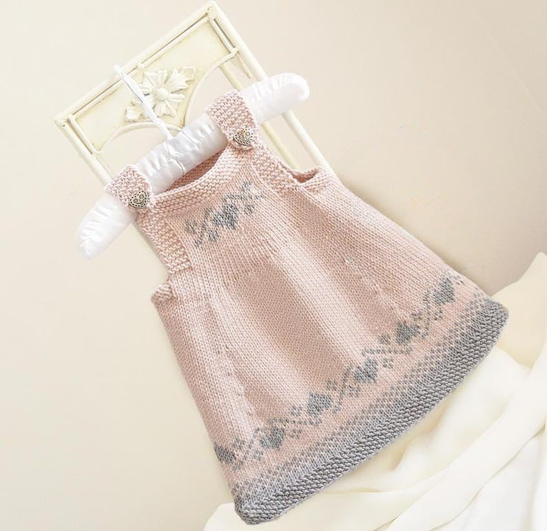 Cherish Pinafore Dress Knitting Pattern