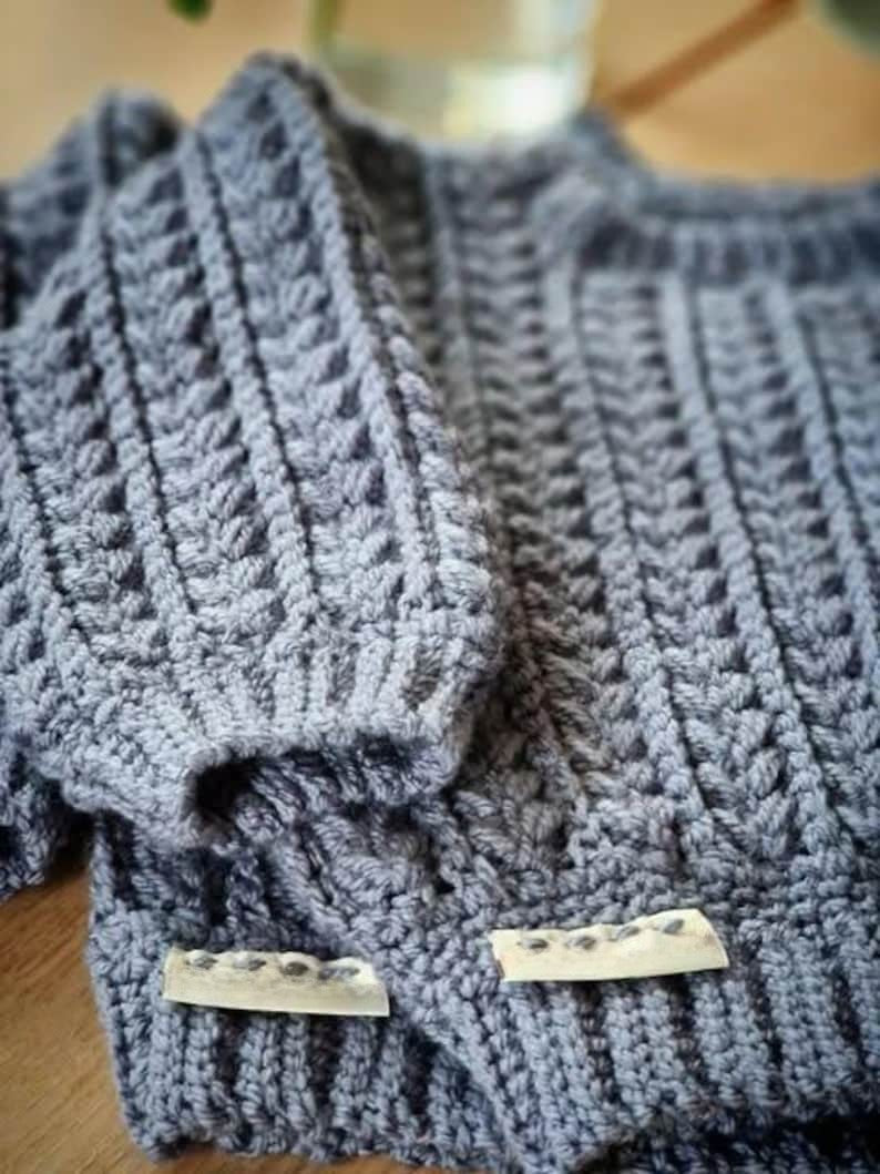 Hearth Sweater Crochet Pattern