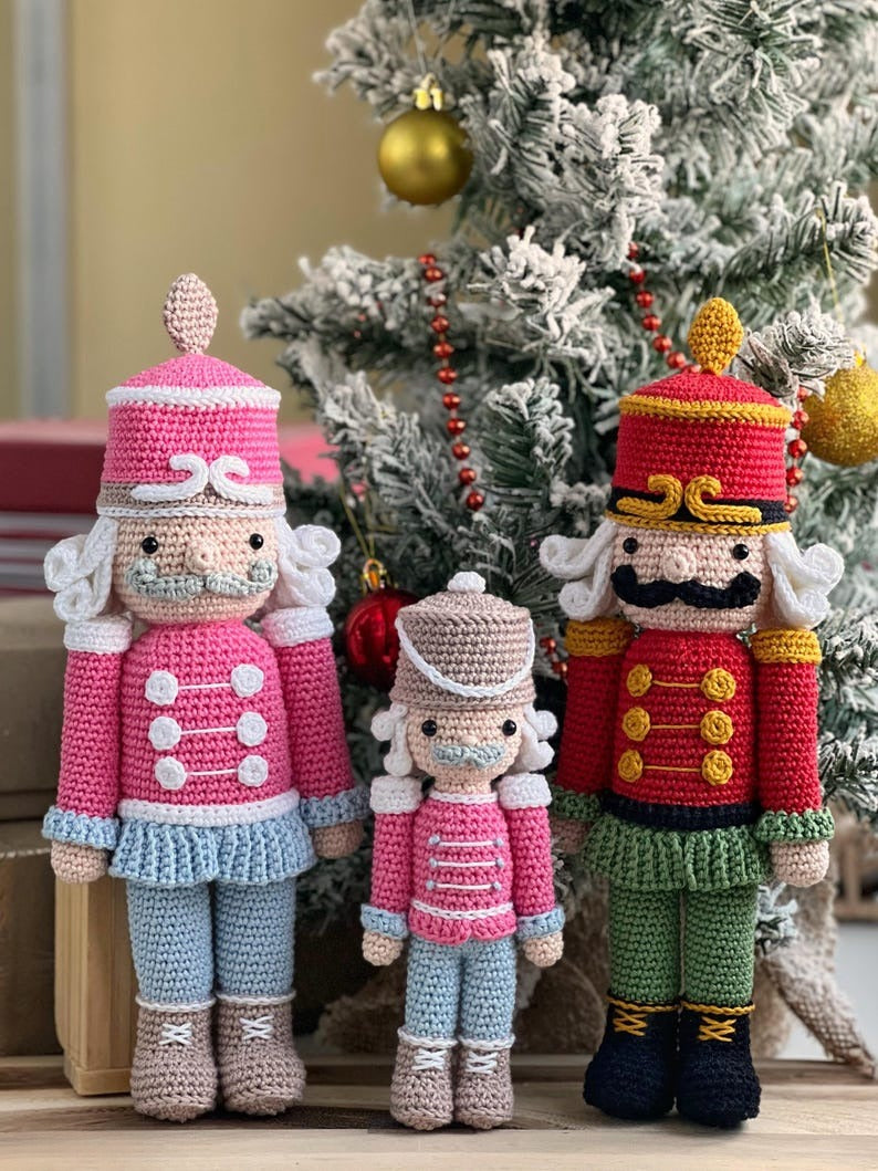 Festive Nutcracker Crochet Pattern