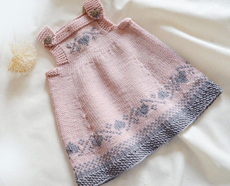 Cherish Pinafore Dress Knitting Pattern