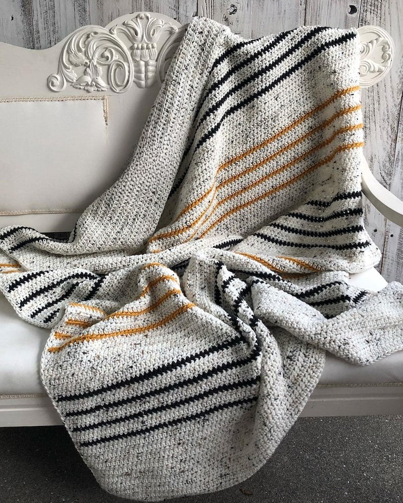 Oceantrail Blanket Crochet Pattern