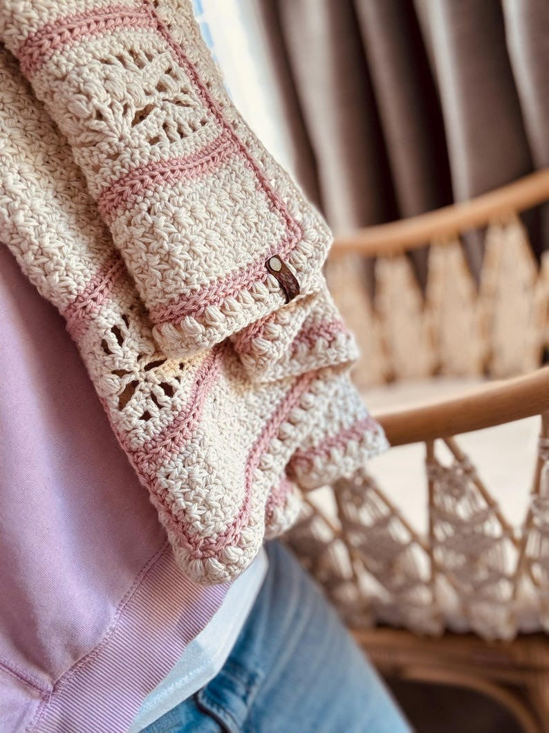 Rosabelle Blanket Crochet Pattern