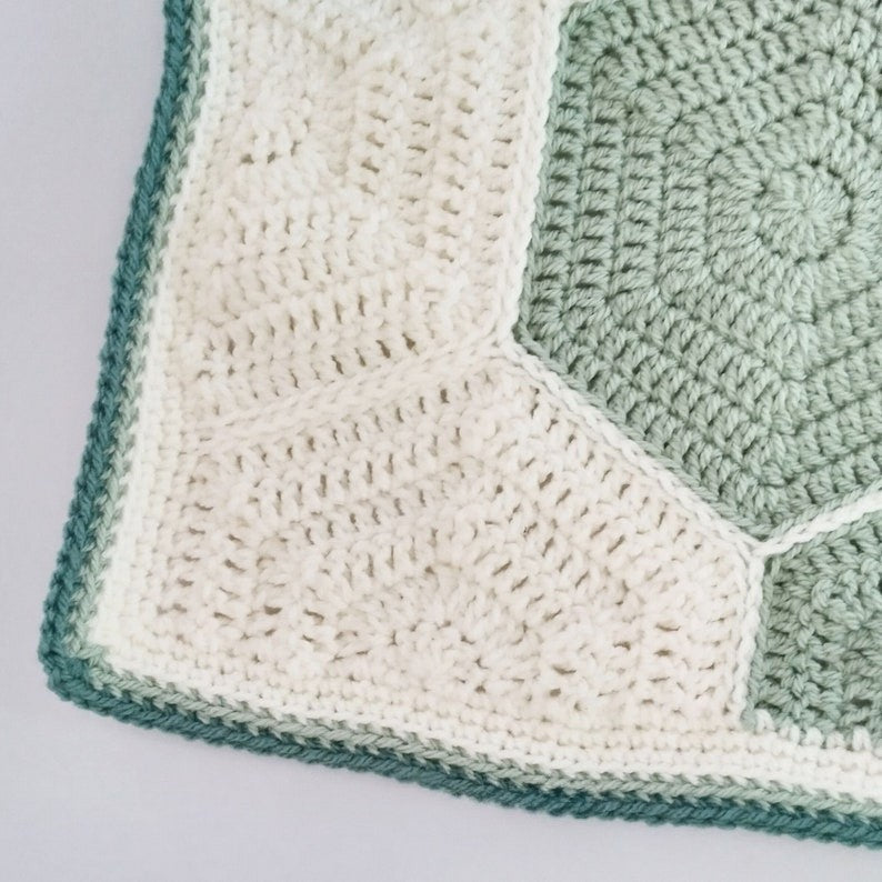 Seaglass Blanket Crochet Pattern