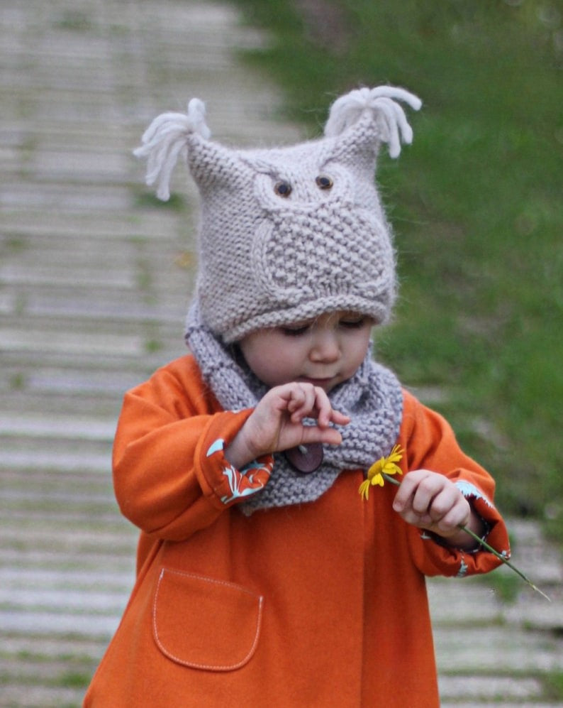 Owlet Hat Knitting Pattern