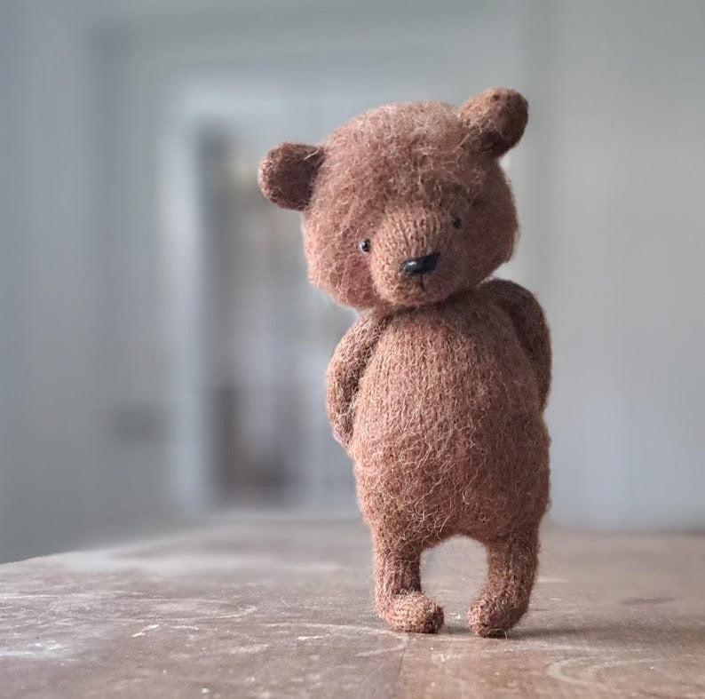 Honey Bear Knitting Pattern