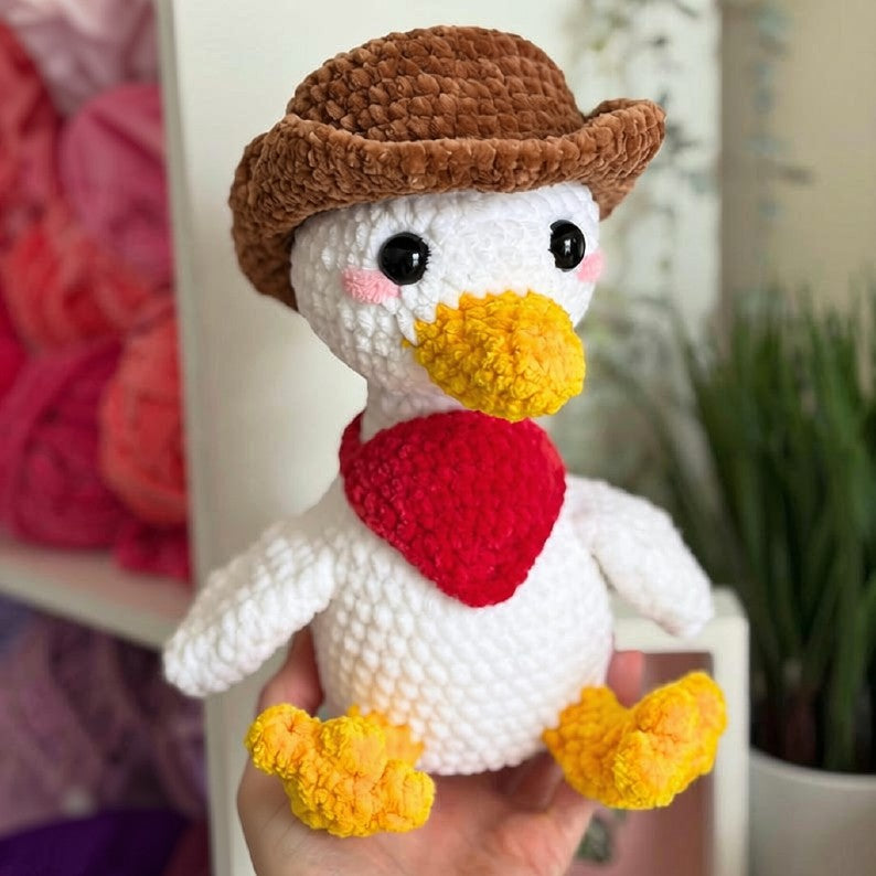 Dress-Up Goose Crochet Pattern