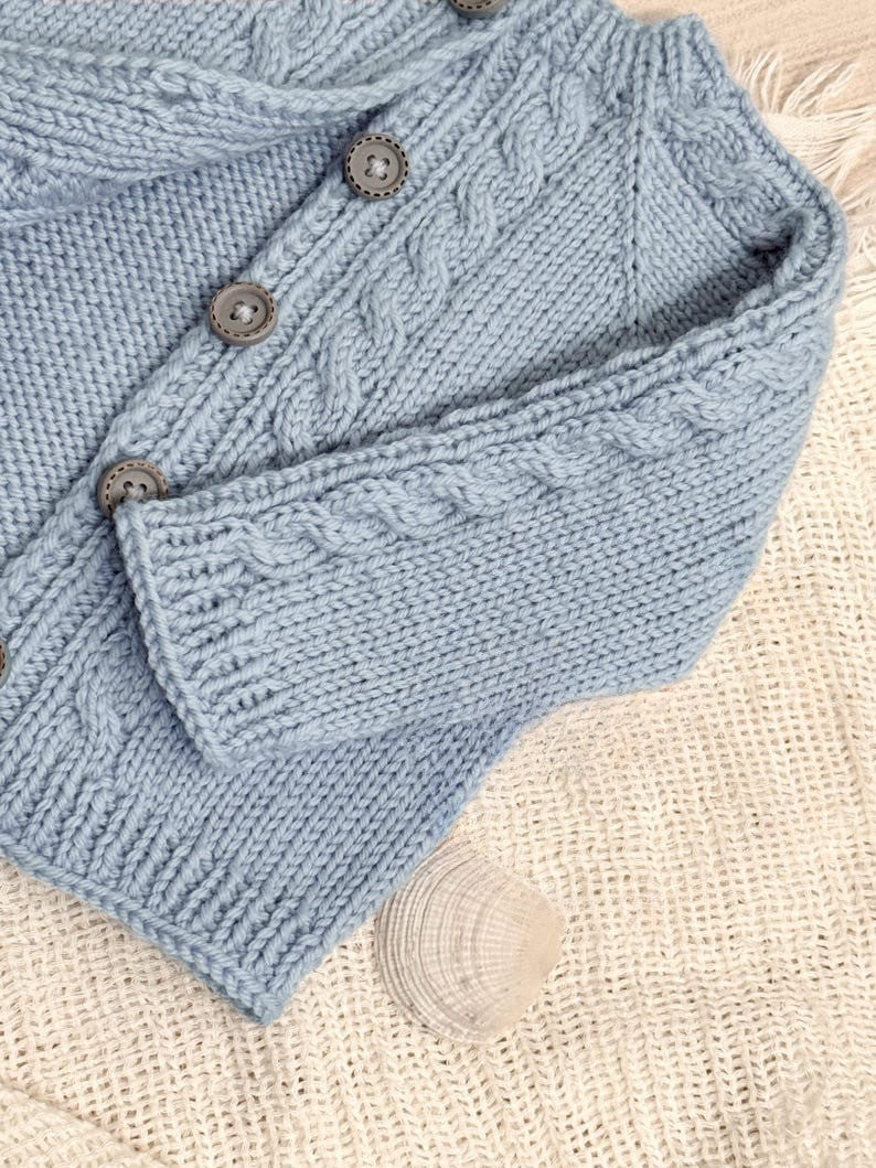 Cloudmere Cardigan Knitting Pattern
