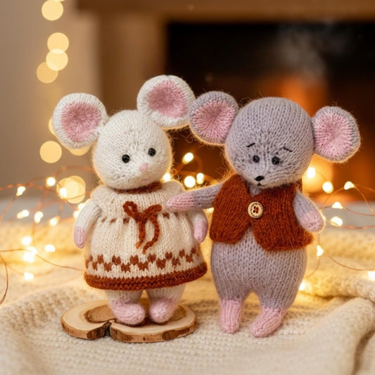 Elegant Mouse Knitting Pattern