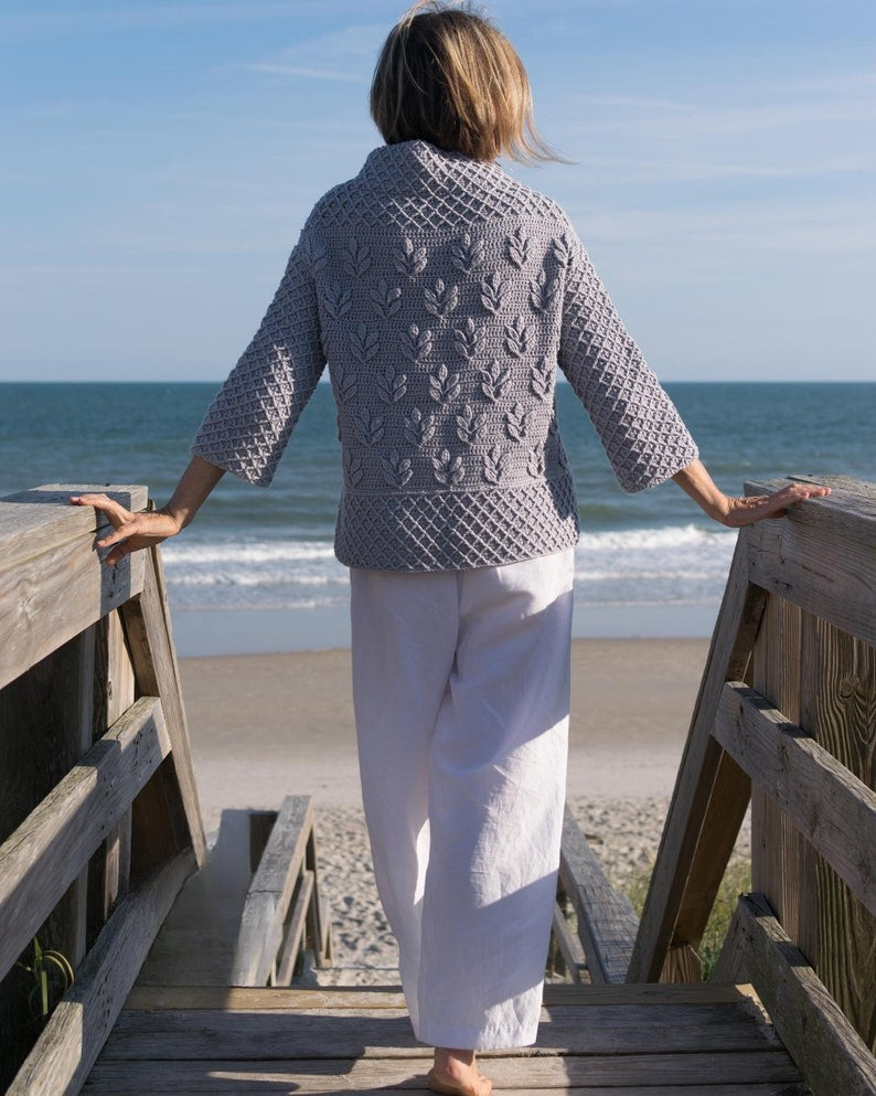 Silverleaf Sweater Crochet Pattern