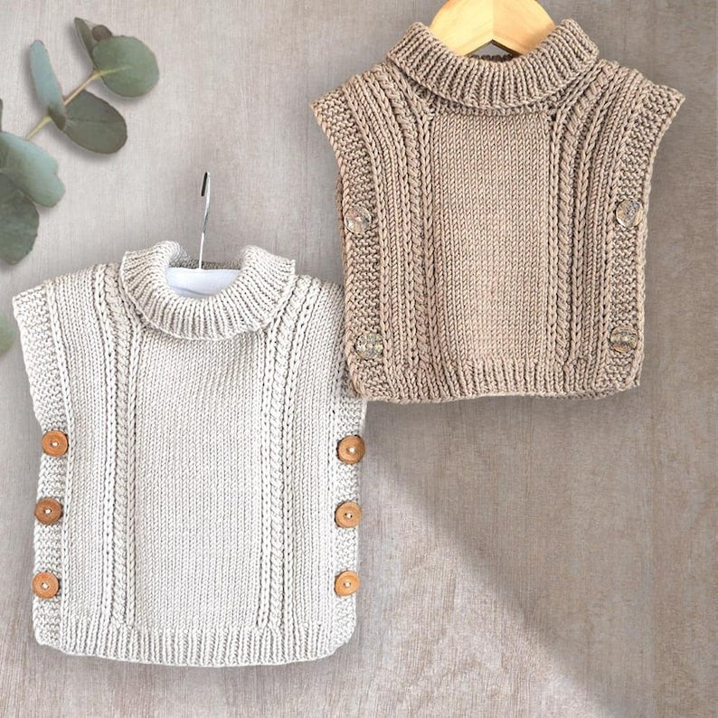Little Cedar Vest Knitting Pattern