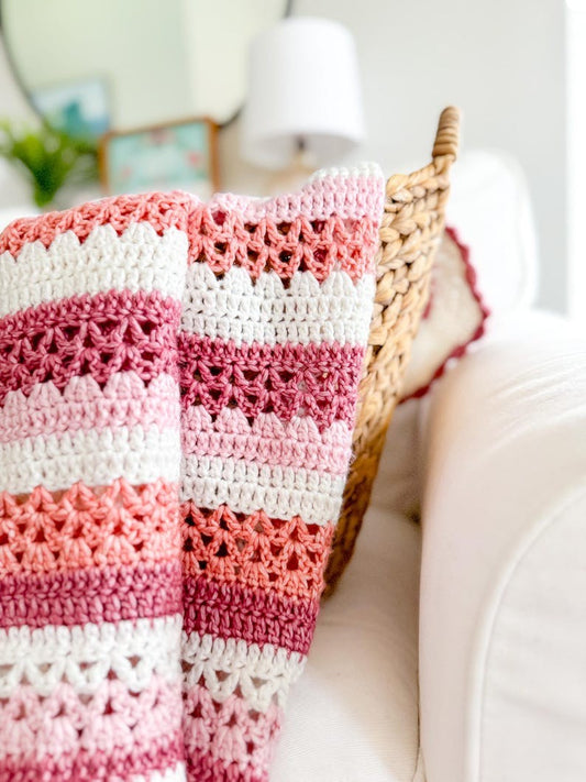 Berry Breeze Blanket Crochet Pattern