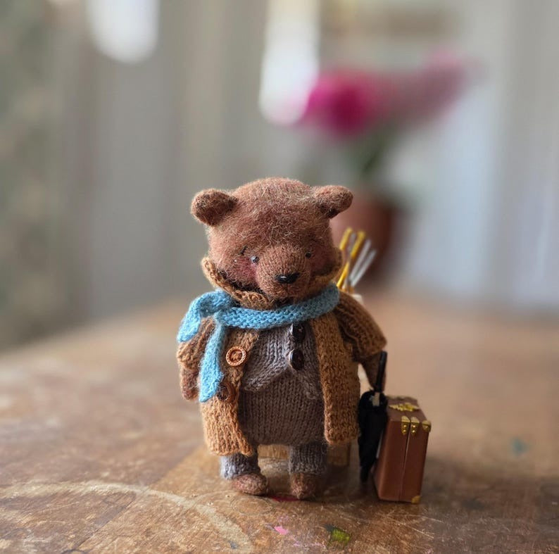 Honey Bear Knitting Pattern