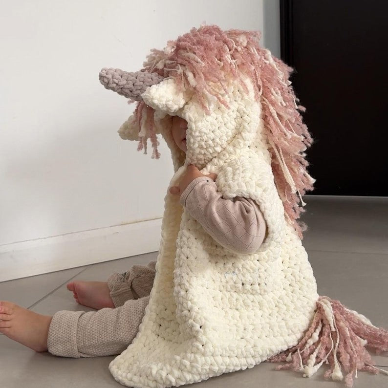 Dreamy Unicorn Vest Crochet Pattern