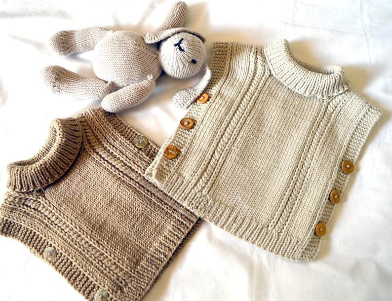 Little Cedar Vest Knitting Pattern