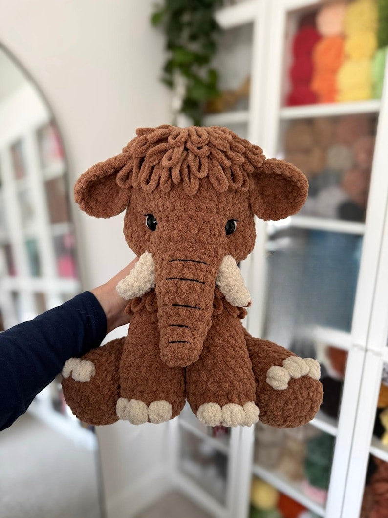 Fluffy Mammoth Crochet Pattern