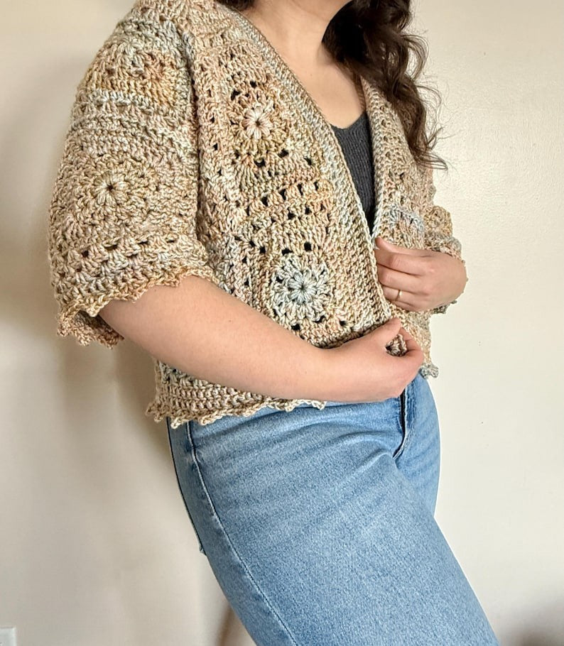 Patchwork Cardigan Crochet Pattern