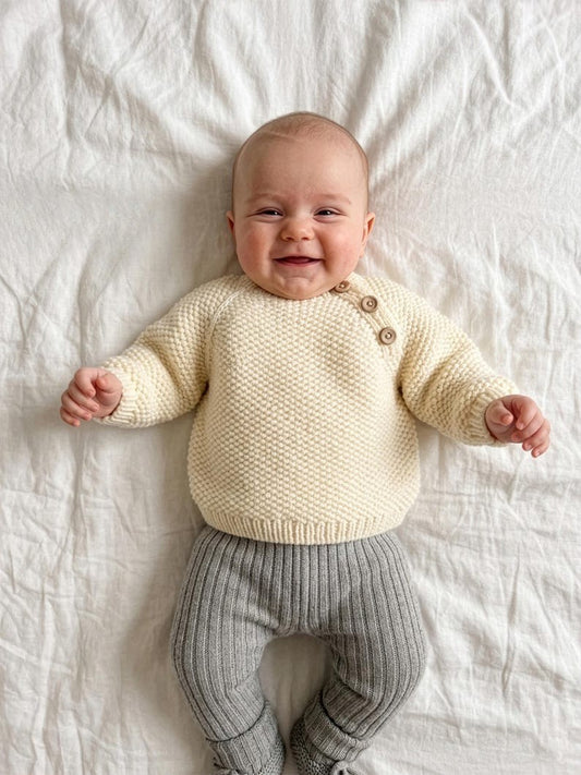 Seedling Sweater Knitting Pattern