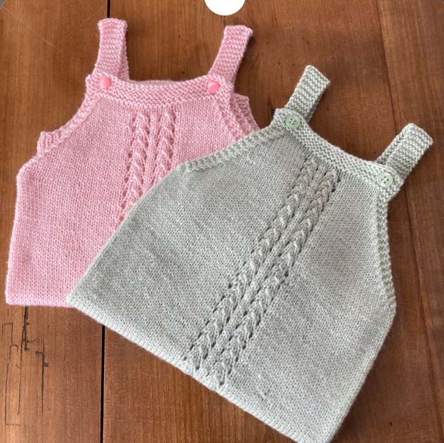 Cloud Romper Knitting Pattern