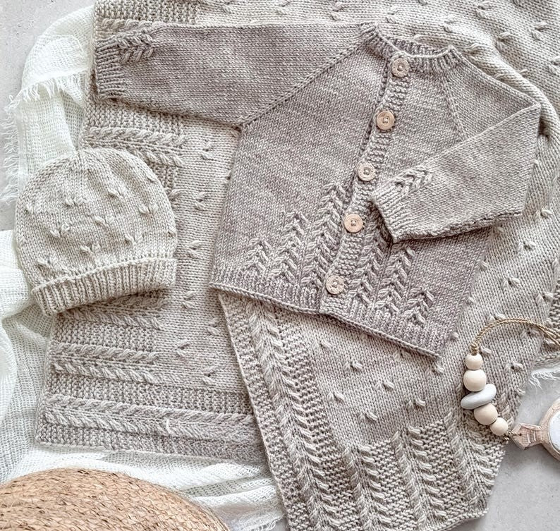 Wheatbloom Blanket Knitting Pattern
