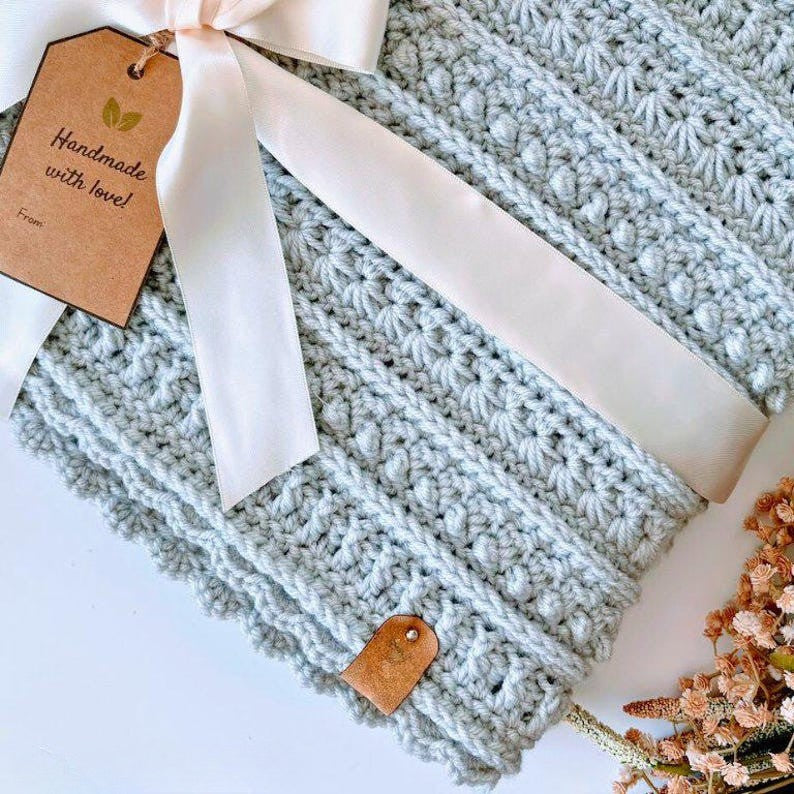 Worsted Sampler Blanket Crochet Pattern