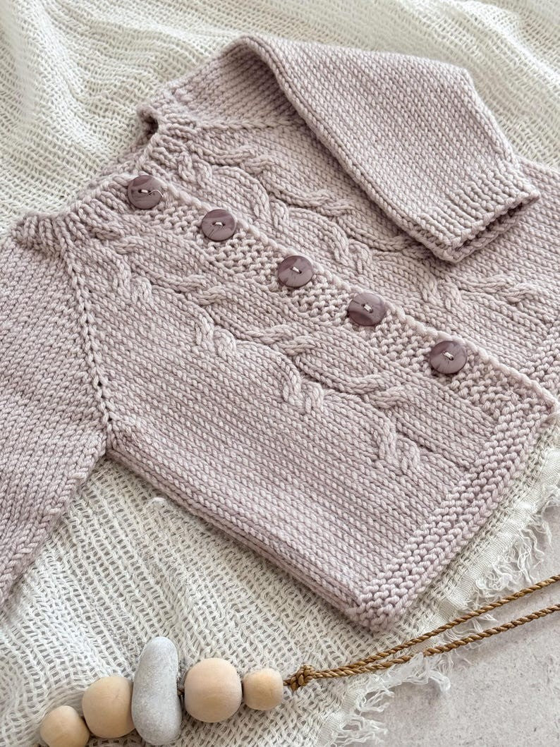 Dreamy Cardigan Knitting Pattern