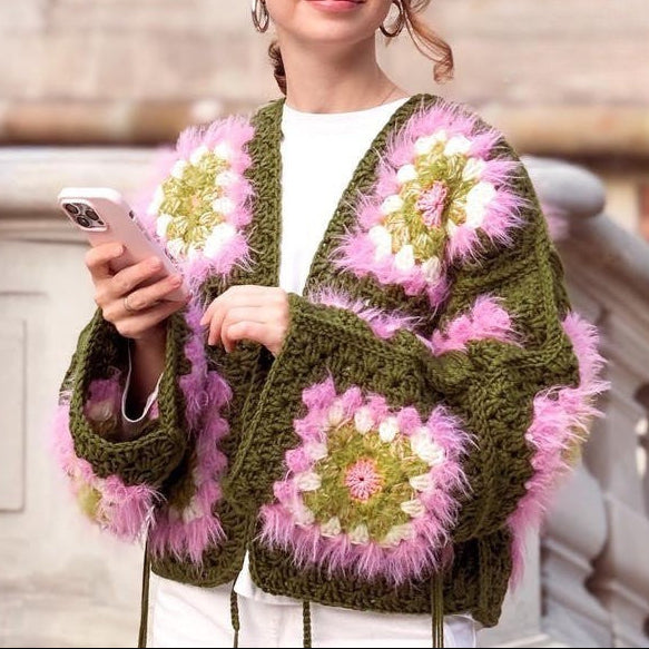 Garden Cardigan Crochet Pattern