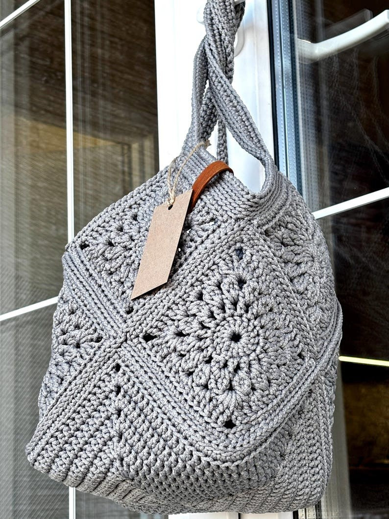 Tassel Tote Crochet Pattern