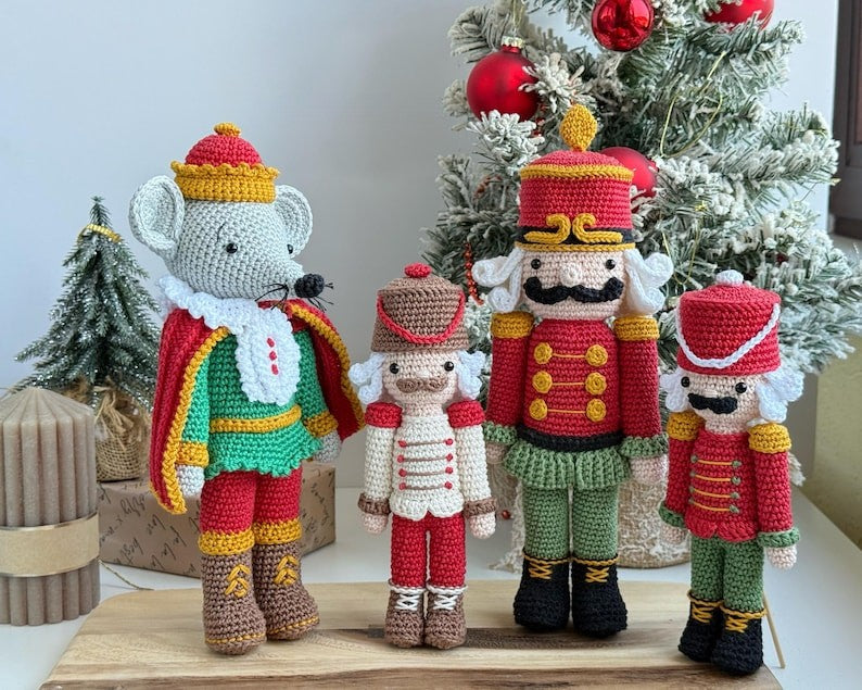 Nutcracker King Crochet Pattern