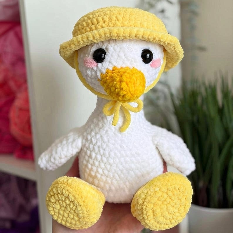 Dress-Up Goose Crochet Pattern