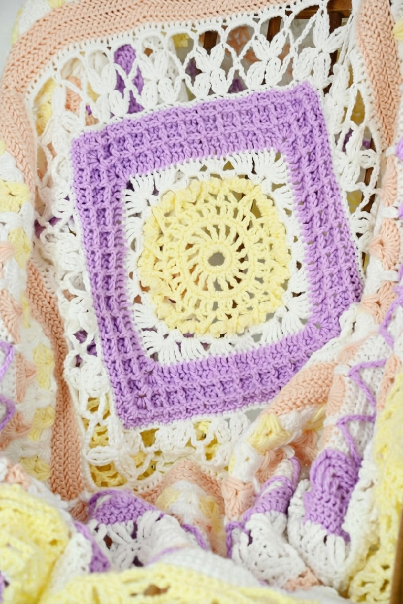 Roseveil Blanket Crochet Pattern