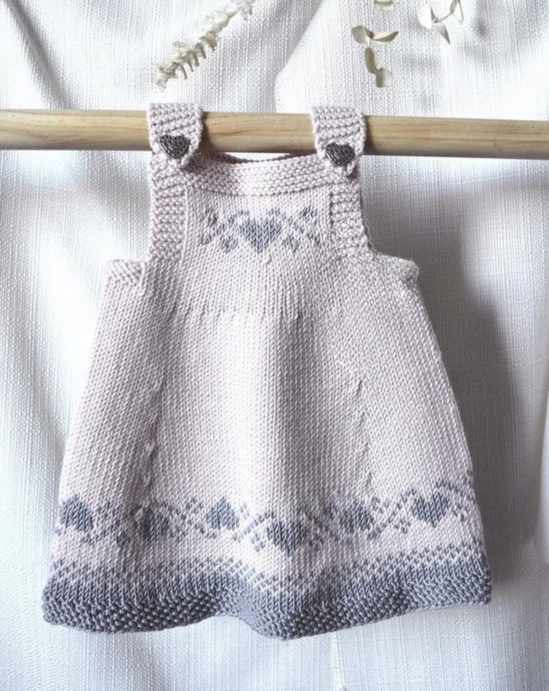 Cherish Pinafore Dress Knitting Pattern
