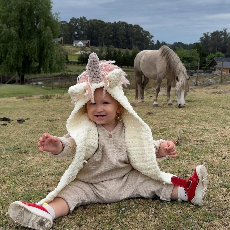 Dreamy Unicorn Vest Crochet Pattern