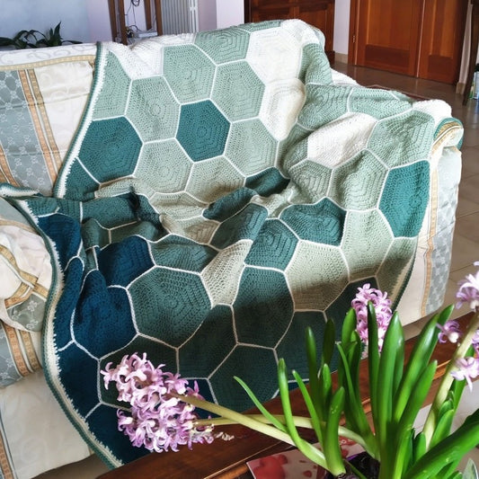 Seaglass Blanket Crochet Pattern