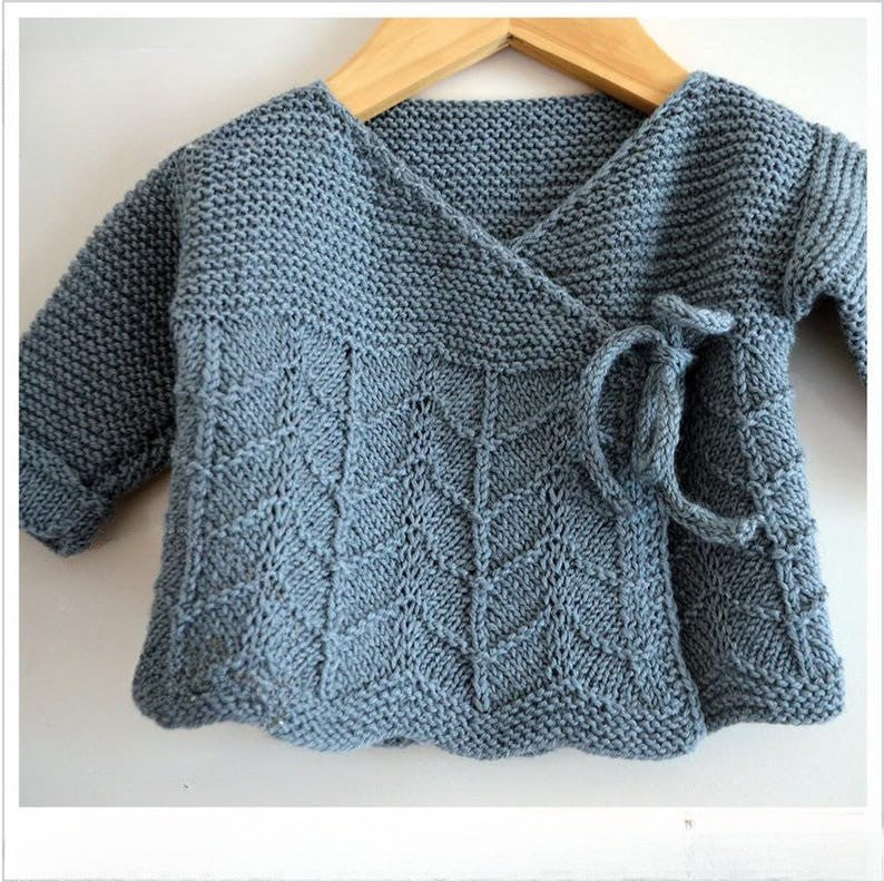 Nordic Baby Cardigan Knitting Pattern