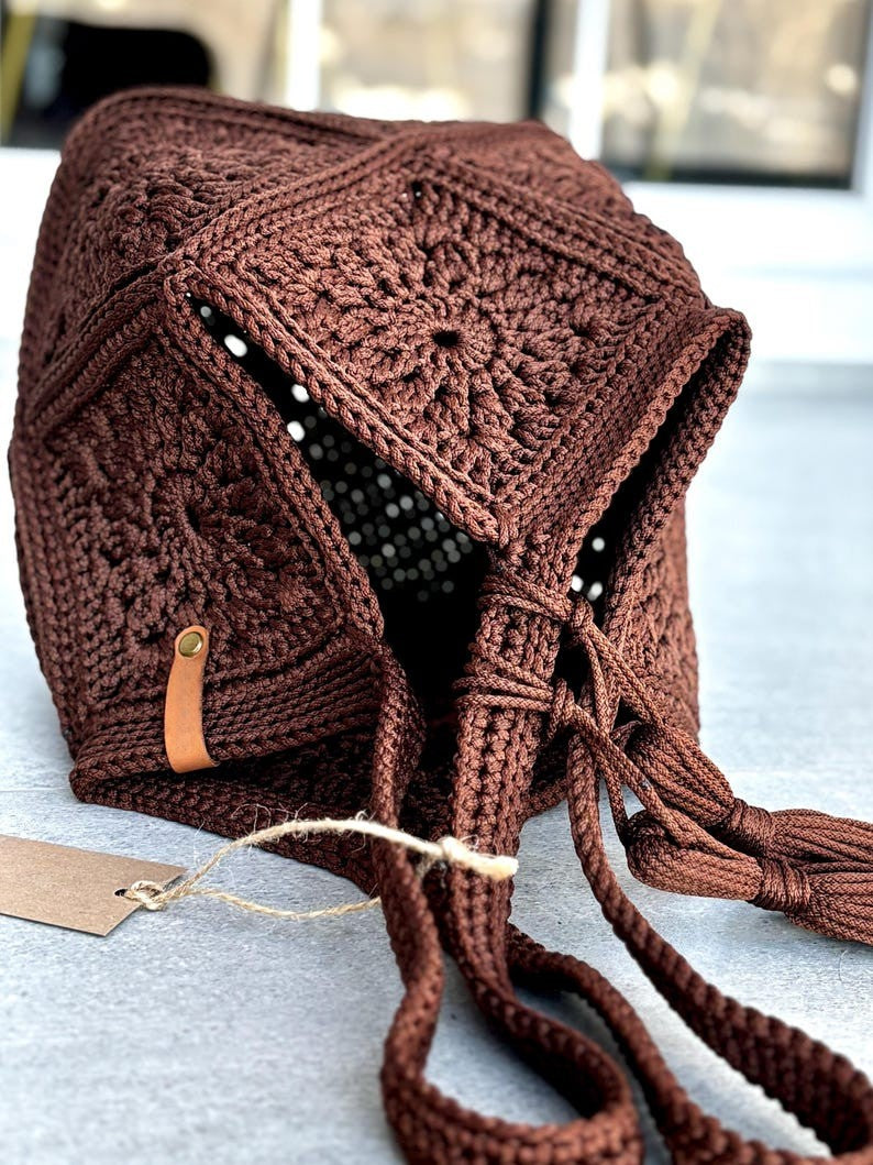 Tassel Tote Crochet Pattern
