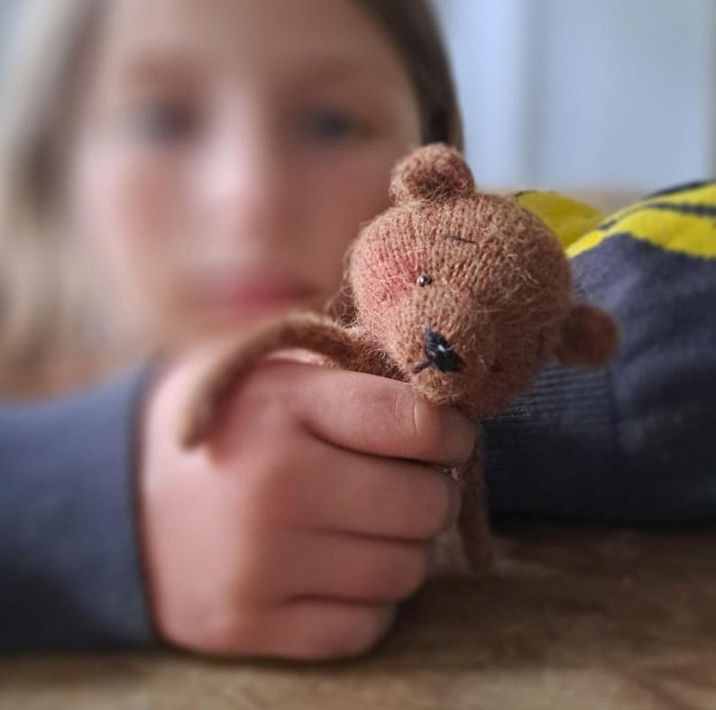 Honey Bear Knitting Pattern