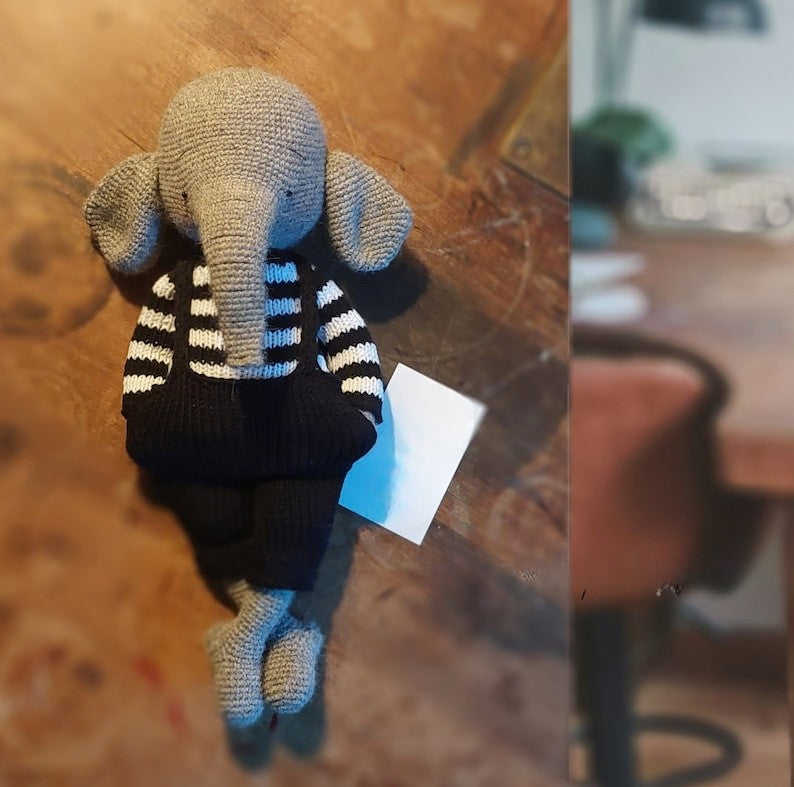 Woodland Elephant Crochet Pattern