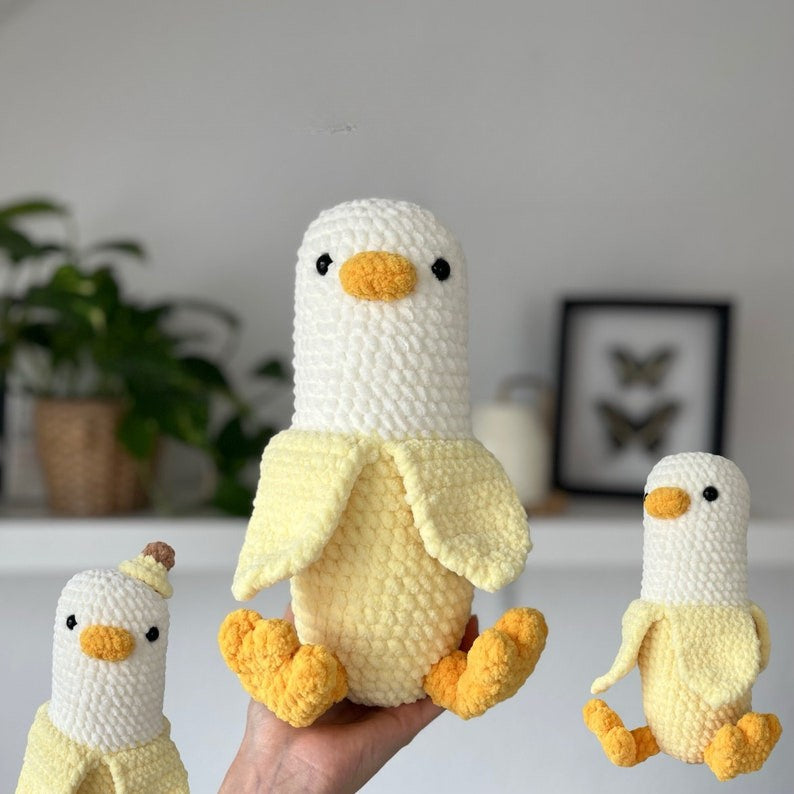 Banana Goose Crochet Pattern