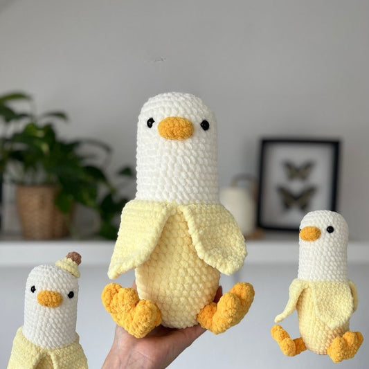 Banana Goose Crochet Pattern
