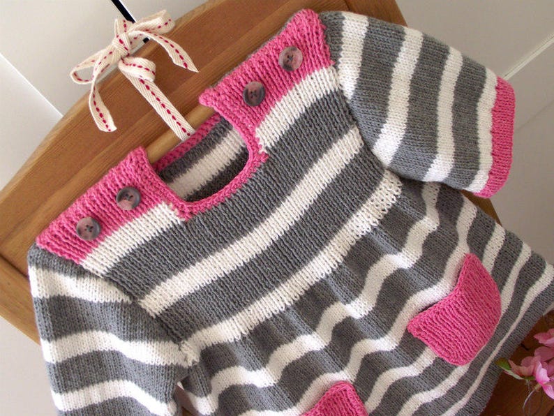Candy Dress Knitting Pattern