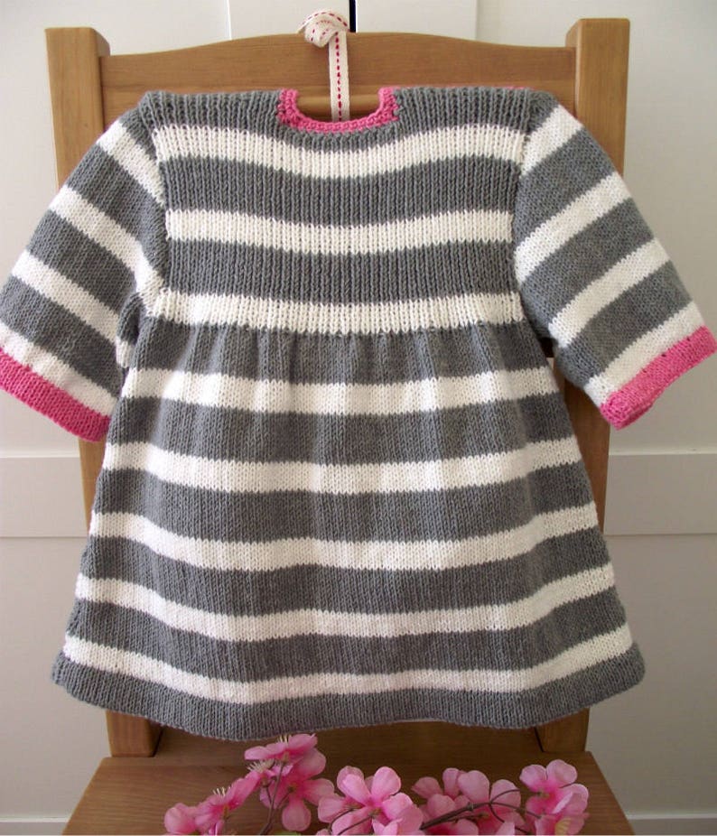 Candy Dress Knitting Pattern