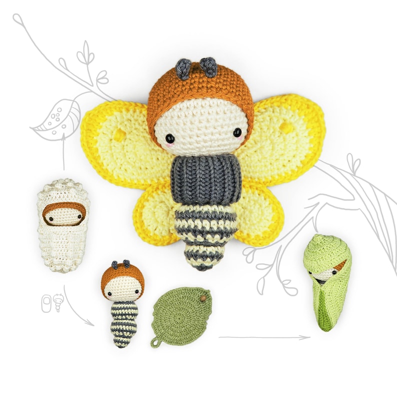 Butterfly Garden Crochet Pattern