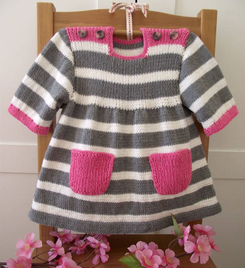 Candy Dress Knitting Pattern