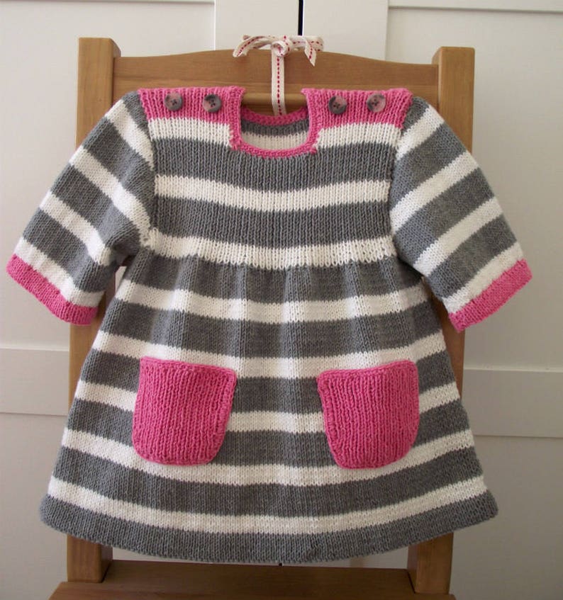 Candy Dress Knitting Pattern