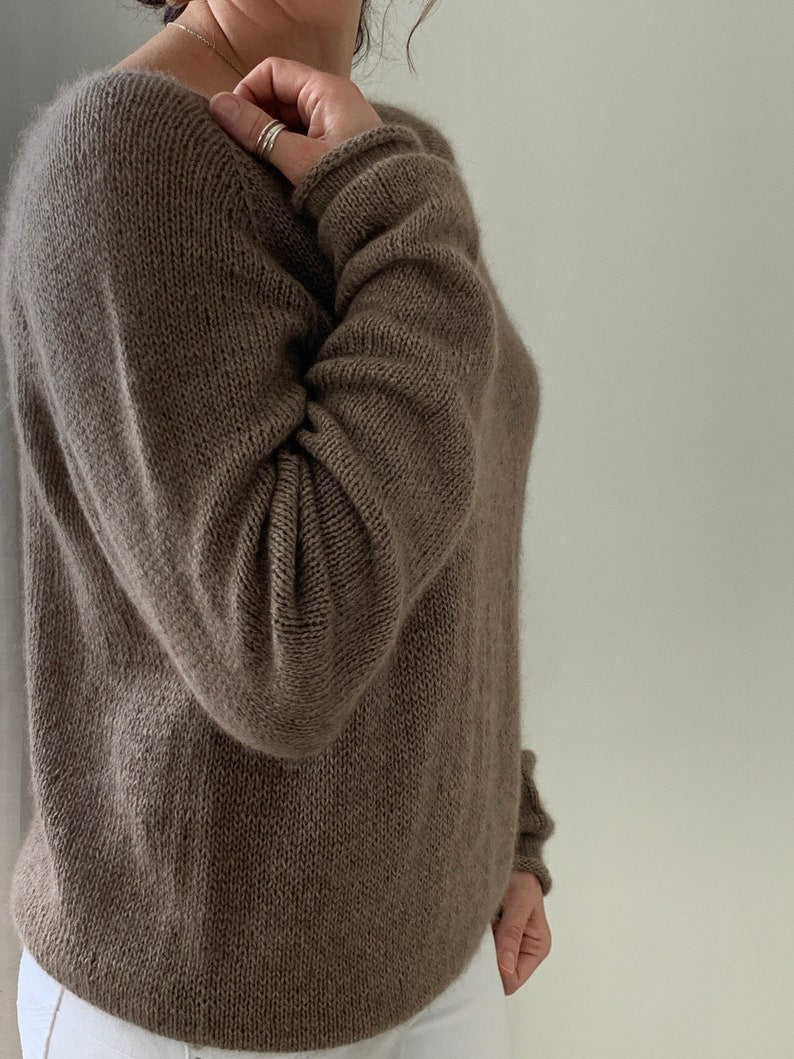Moondrape Sweater Knitting Pattern