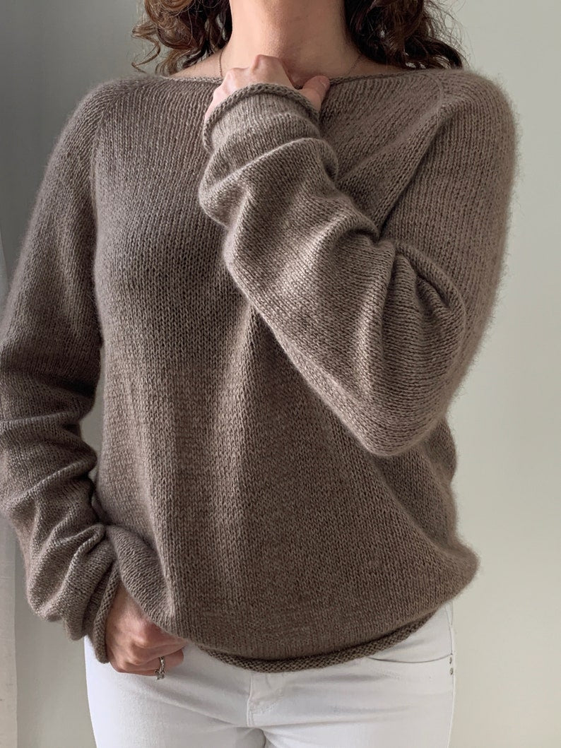 Moondrape Sweater Knitting Pattern
