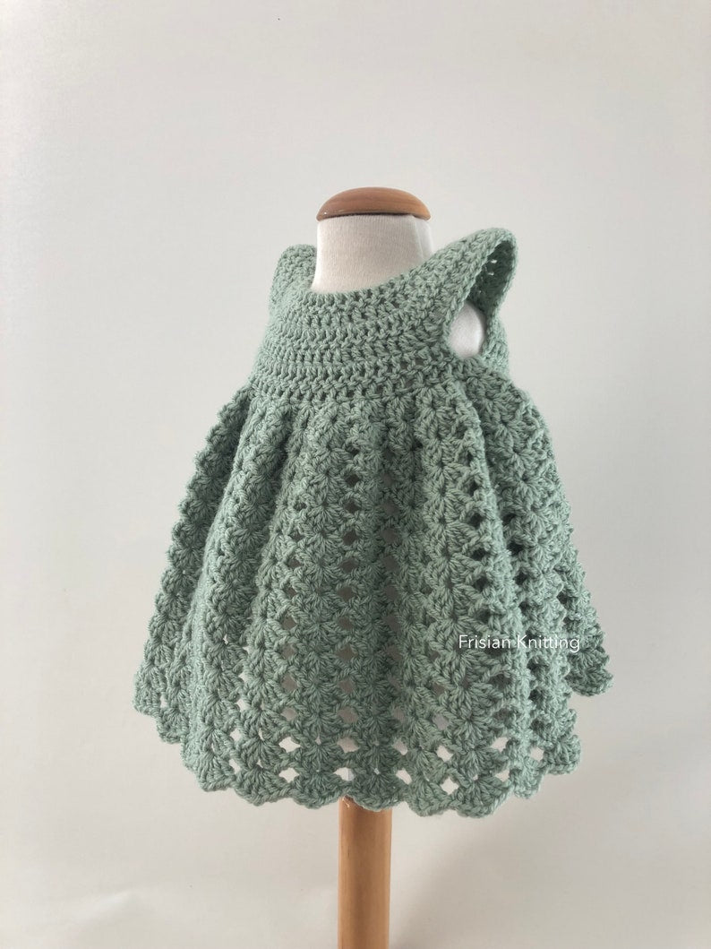 Sweet Baby Dress Crochet Pattern