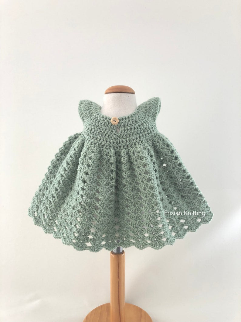 Sweet Baby Dress Crochet Pattern