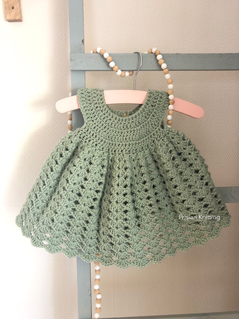 Sweet Baby Dress Crochet Pattern
